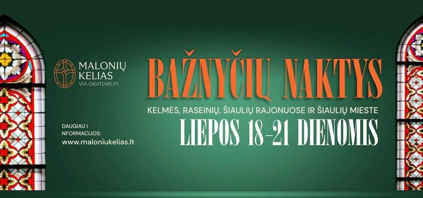 Bažnyčių naktys 2024