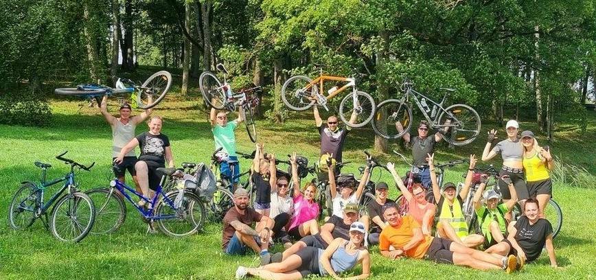 Dviračių žygis sveikam ir aktyviam gyvenimui