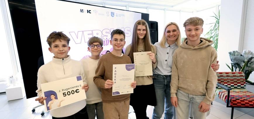 Šiauliai district youth presented entrepreneurial ideas