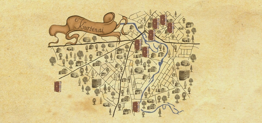 Virtualus pasivaikščiojimas po Kuršėnus L.Ivinskio pėdomis