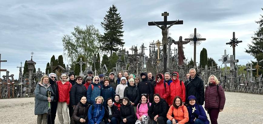 Camino Lituano žygis „Lietuva eina“ subūrė žygeivius Šiaulių mieste ir rajone