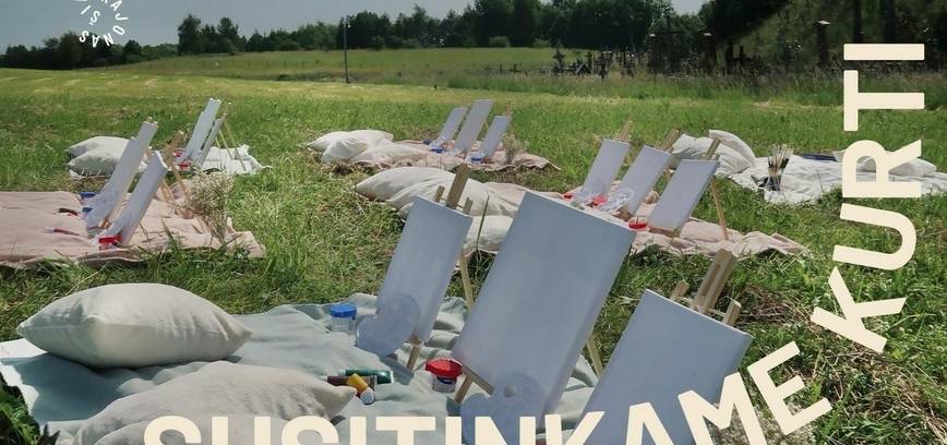 Kryžių kalnas jaunųjų menininkų akimis – paroda vienuolyne
