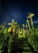 In the heart of the night: the enchanting Hill of Crosses