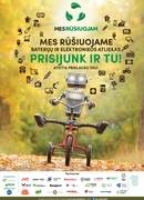 JAU DVYLIKTUS METUS IŠ EILĖS STARTUOJA APLINKOSAUGOS PROJEKTAS „MES RŪŠIUOJAM“