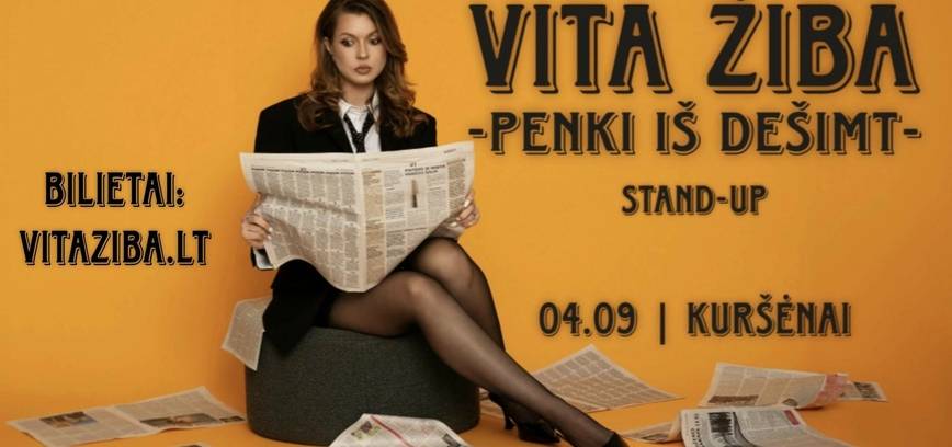 Vita Žiba STAND-UP „5 iš 10“