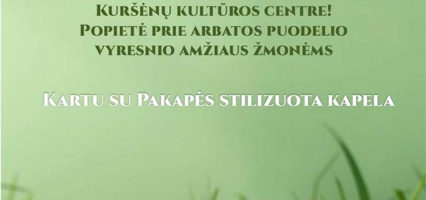 Senjorų popietė