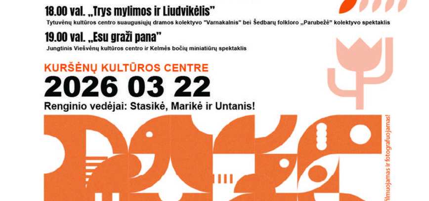 FESTIVALIS | Tarptautinei Teatro dienai skirtas renginys