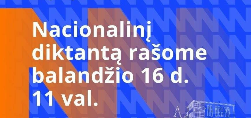 Nacionalinis diktantas „Rašyk. Klysk. Išmok.“