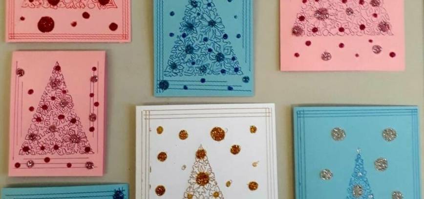 Kurtuvėnuose spaudinių, kalėdinių darbelių ir atvirukų paroda „Kalėdas pasitinkant“