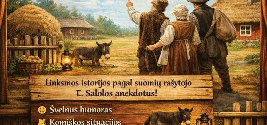 Spektaklis „Kvailių kaimas“