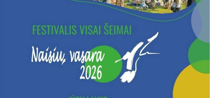 NAISIŲ VASARA 2026 | Festivalis visai šeimai