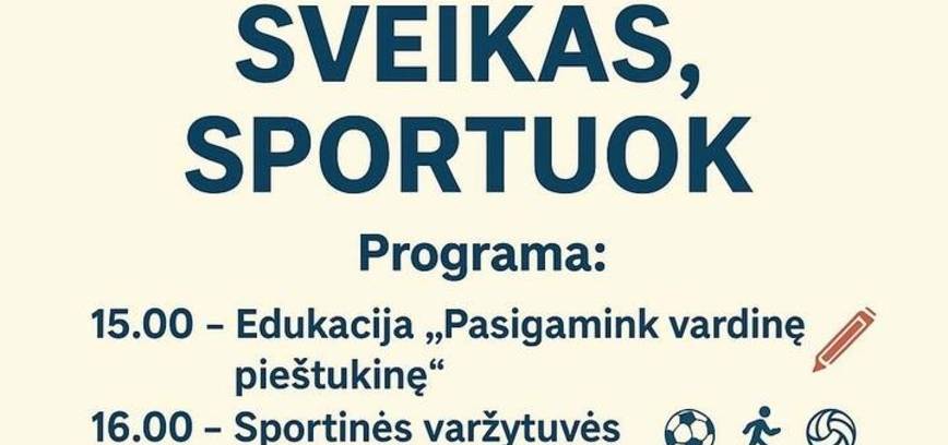 Ja vēlaties būt vesels, vingrojiet.