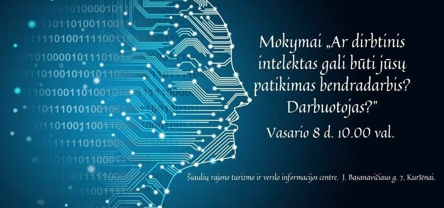 Ar dirbtinis intelektas gali būti jūsų patikimas bendradarbis? Darbuotojas?