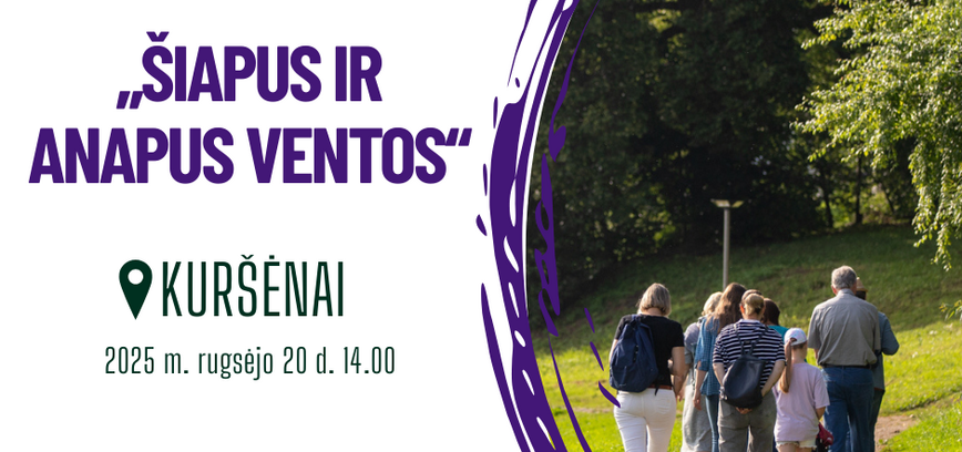 Ekskursija su gidu „Šiapus ir anapus Ventos“