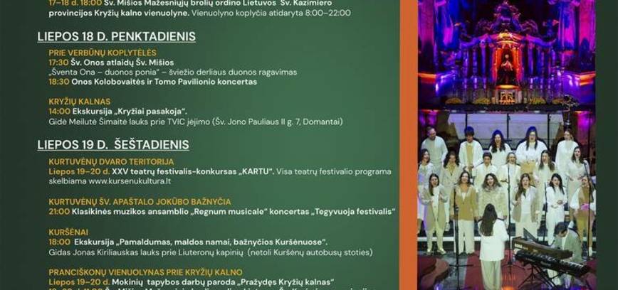 Bažnyčių naktys 2025