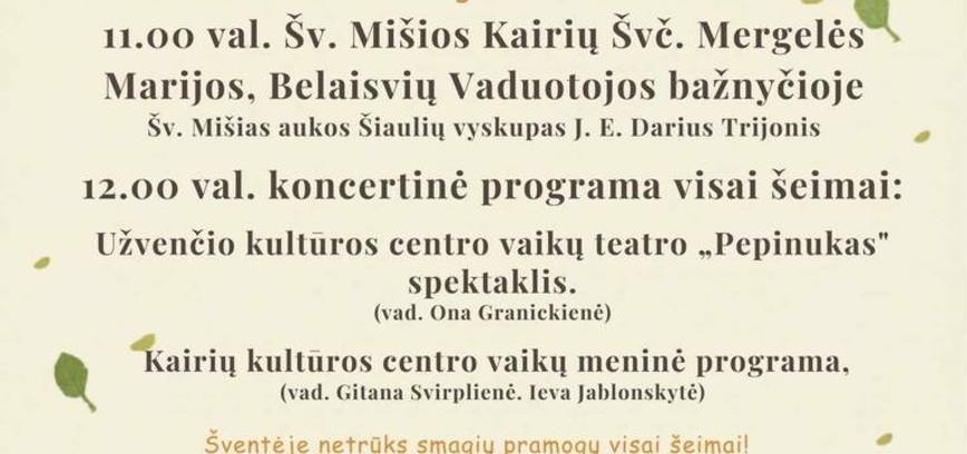 Šventė „Šeimos diena“ 