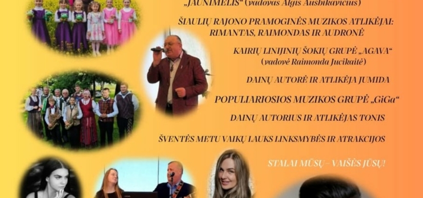 ŠILĖNUOSE tradicinė XXIII-oji Šilėnų kaimo šventė