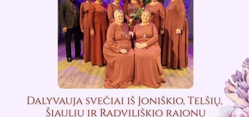 Meškuičių kultūros centro, asmens su negalia moterų vokalinio ansamblio „Viltis“ 20-ies metų jubiliejinis koncertas