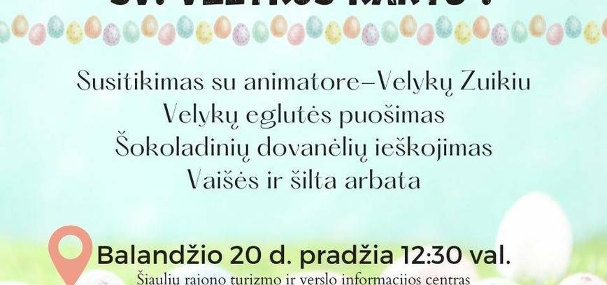 Šv. Velykos kartu !