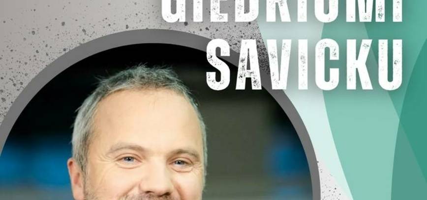 Susitikimas su teatro ir kino aktoriumi Giedriumi Savicku