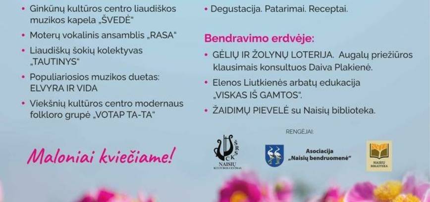 „Sveika, vasara“ Naisiuose