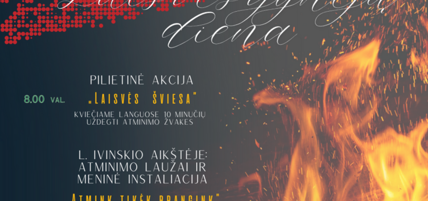 Kuršėnuose Sausio 13-osios minėjimas