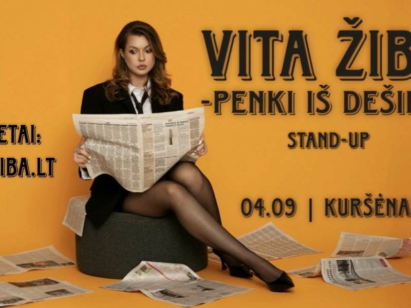 Vita Žiba STAND-UP „5 iš 10“