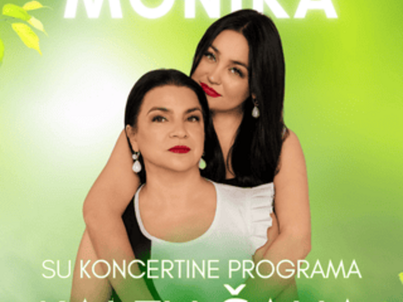 Giulija ir Monika su koncertine programa „Kai tu šalia“