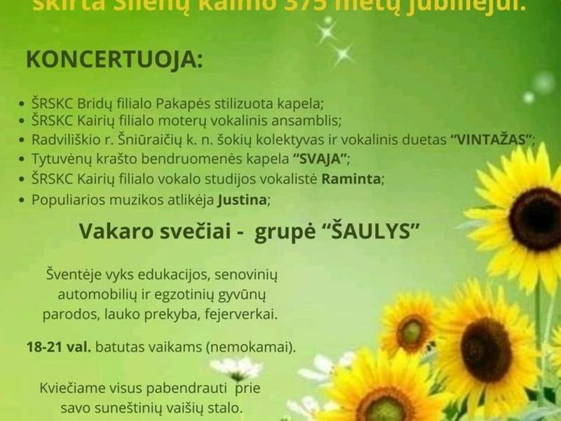 Tradicinė „Šilėnų kaimo šventė“