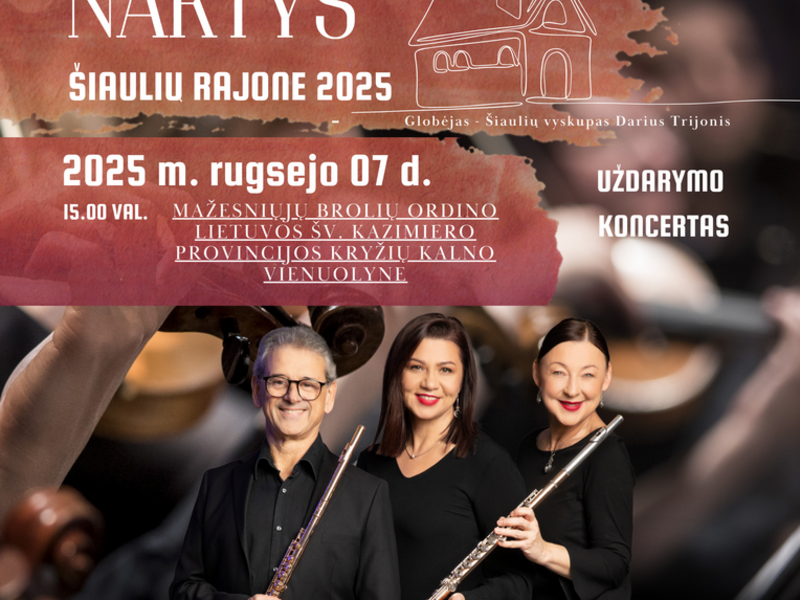 Muzikinės bažnyčių naktys Šiaulių rajone 2025