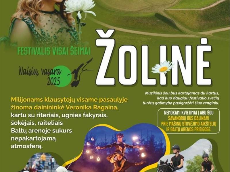 ŽOLINĖ Naisiuose „Kaip žemėje, taip danguje“