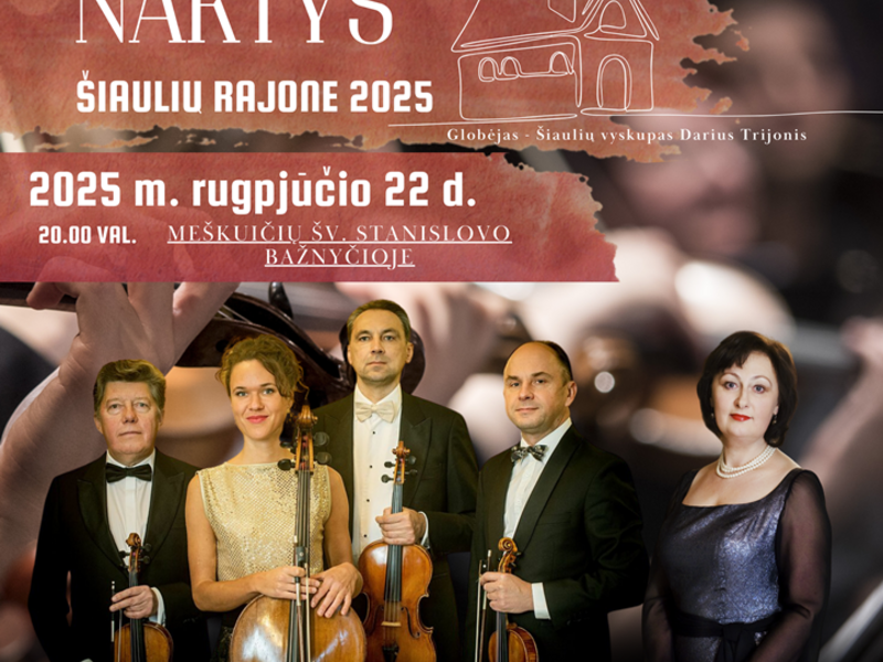 „Muzikinės bažnyčių naktys Šiaulių rajone”