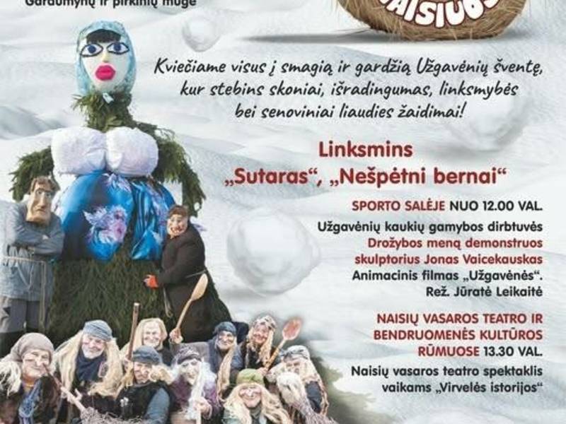 Didžiosios Užgavėnės Naisiuose