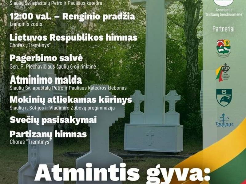 Atmintis gyva: 30 metų nuo paminklinių kryžių pastatymo