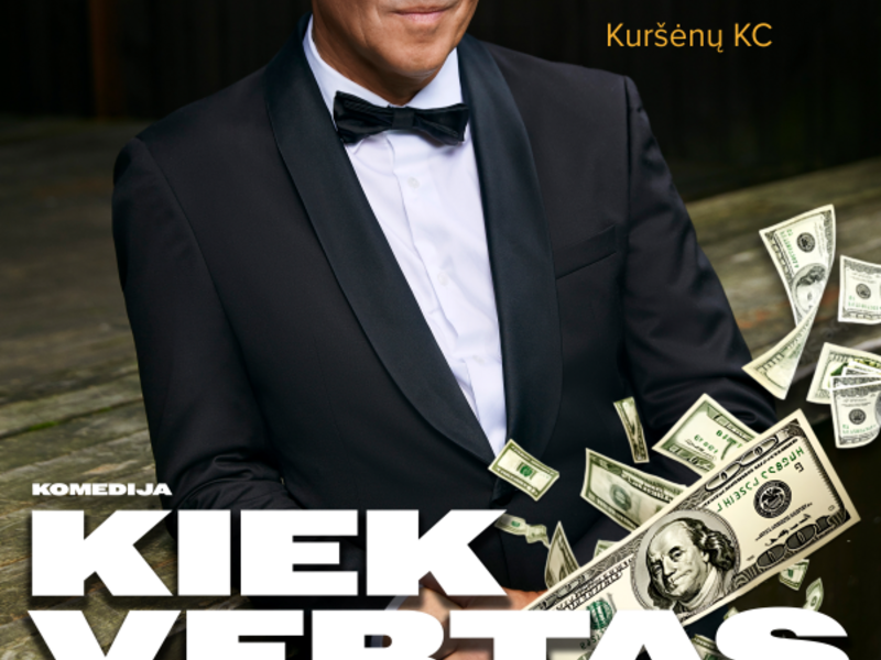 RAMŪNO RUDOKO komedija „Kiek vertas AŠ“