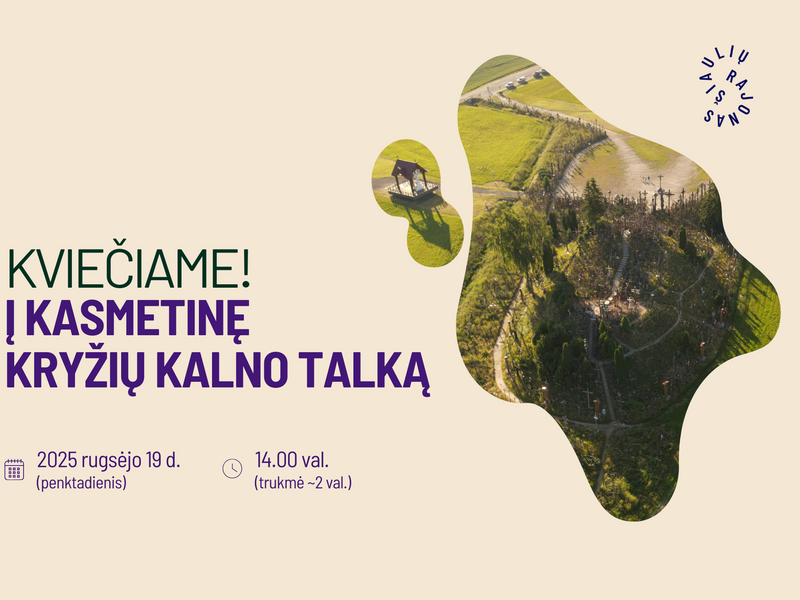 Kviečiame į kasmetinę Kryžių kalno talką!