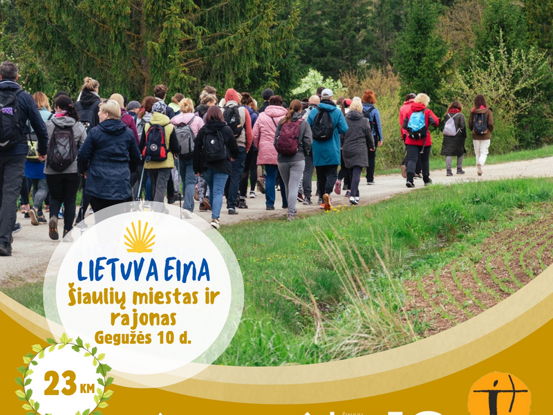 LIETUVA EINA Camino Lituano žygis