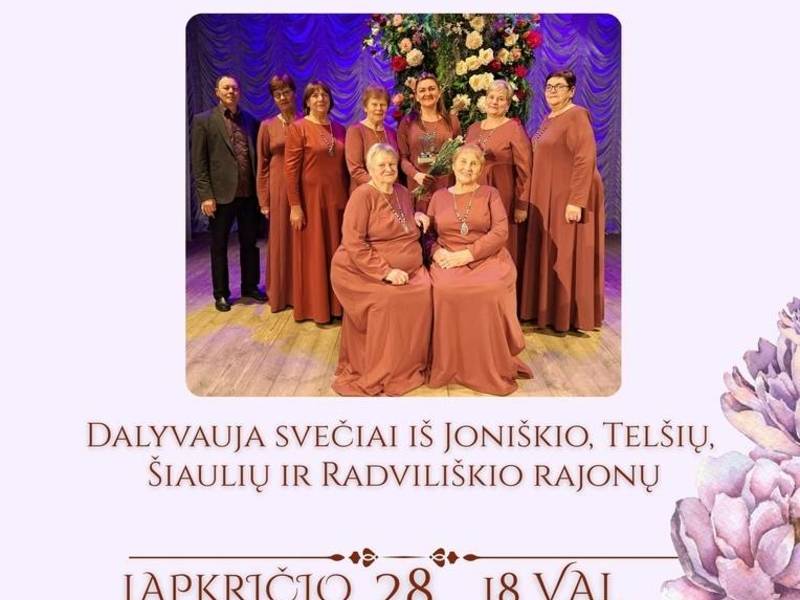 Meškuičių kultūros centro, asmens su negalia moterų vokalinio ansamblio „Viltis“ 20-ies metų jubiliejinis koncertas