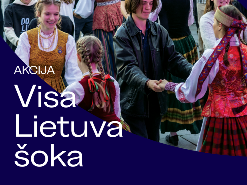  Akcija „Visa Lietuva šoka“