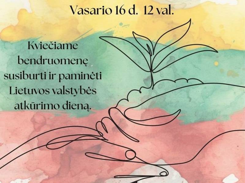 Vasario 16-osios šventė KURTUVĖNUOSE