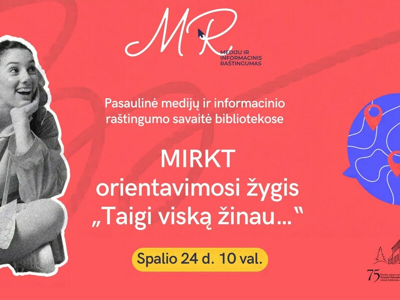 KURŠĖNUOSE orientavimosi žygis „Taigi viską žinau...“