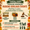 ŽARĖNUOSE seniūnijos rudens derliaus šventė